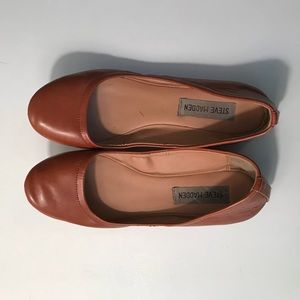 Steve Madden Cognac Flats